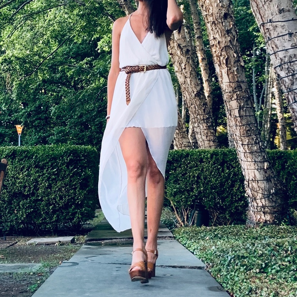 White dress